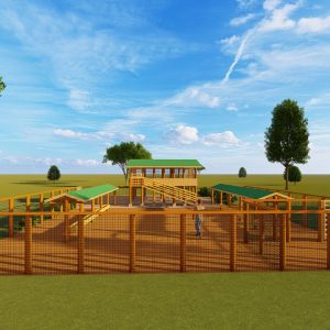 50 GOATS/Sheep HOUSE DESIGN-FREE RANGE Midrange