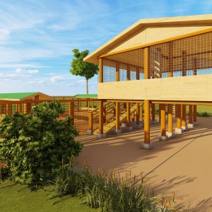50 GOATS/Sheep HOUSE DESIGN-FREE RANGE Midrange