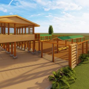 50 GOATS/Sheep HOUSE DESIGN-FREE RANGE Midrange