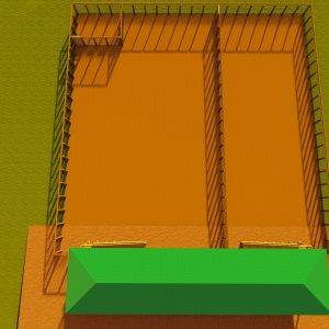 300goats/Sheep house Design PLAN - FREE RANGE Budget