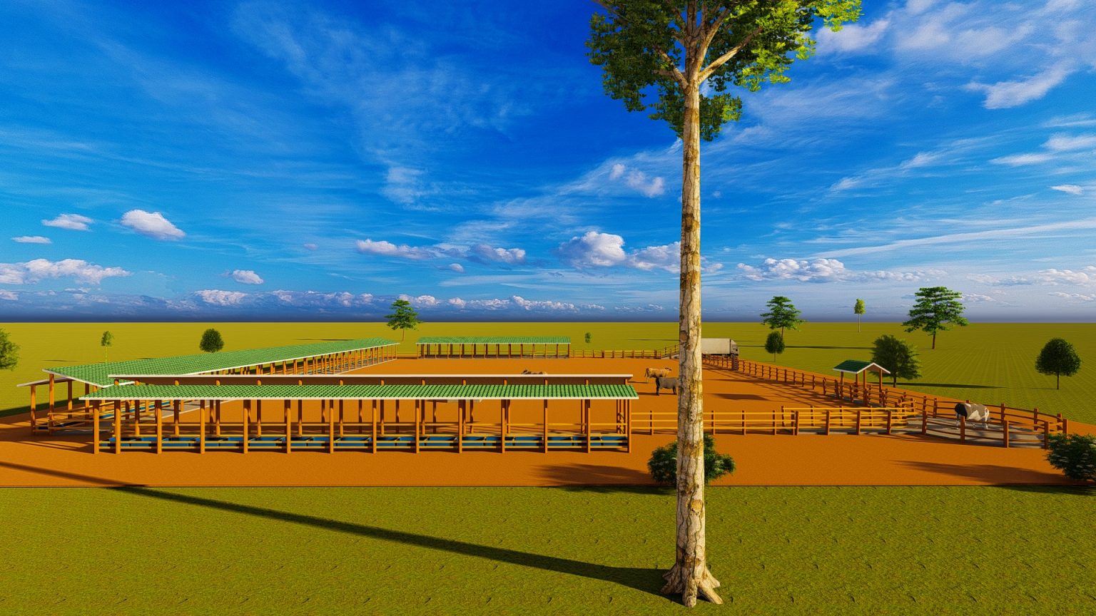 100 Bulls Feedlot Design Plan Mid-Range - Kimd Group of Companies Shop