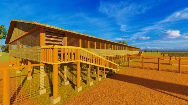 1000 Goat/Sheep Zero-Grazing Design Plan Midrange