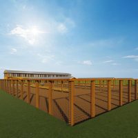 300 Goats/sheep design plan- zero grazing Midrange