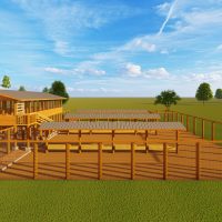 100 goats/sheep design structure zero grazing