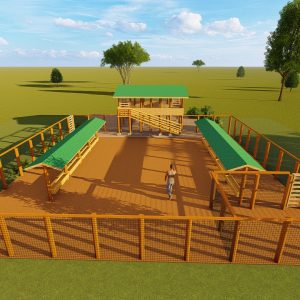 50 GOATS/Sheep HOUSE DESIGN-FREE RANGE Premium