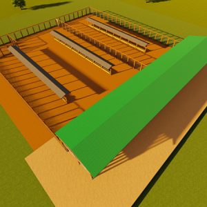 400 goats structure