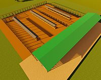 400 goats structure