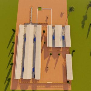 70 Dairy Cows Structure Design Plan Budget
