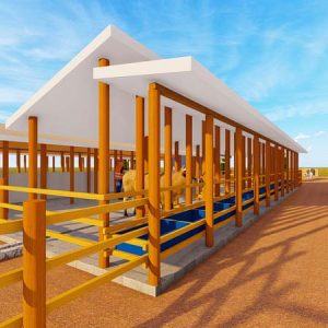 70 Dairy Cows Structure Design Plan Budget