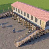 200 Goats Structure Design Premium