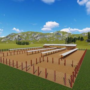 500 Goat/Sheep Zero-Grazing Design Plan Midrange