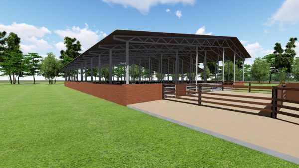 50 Dairy Cow’s Structure Design Plan