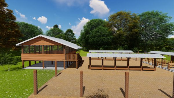 50 Milk Goats Structure - Zero Grazing