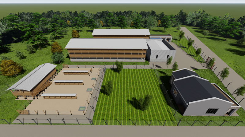 1 acre Agri tourism poultry and goats