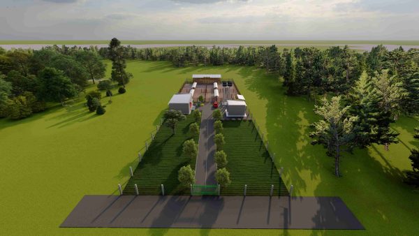 0.5 Acres Agri tourism Goats layout