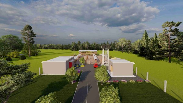 0.5 Acres Agri tourism Goats layout