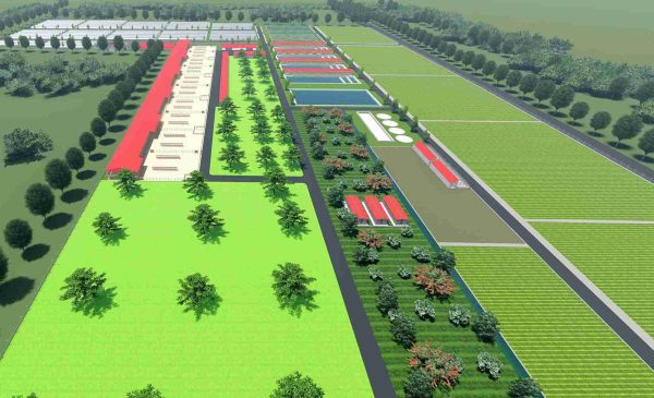 50 Acres Eco Farm Layout